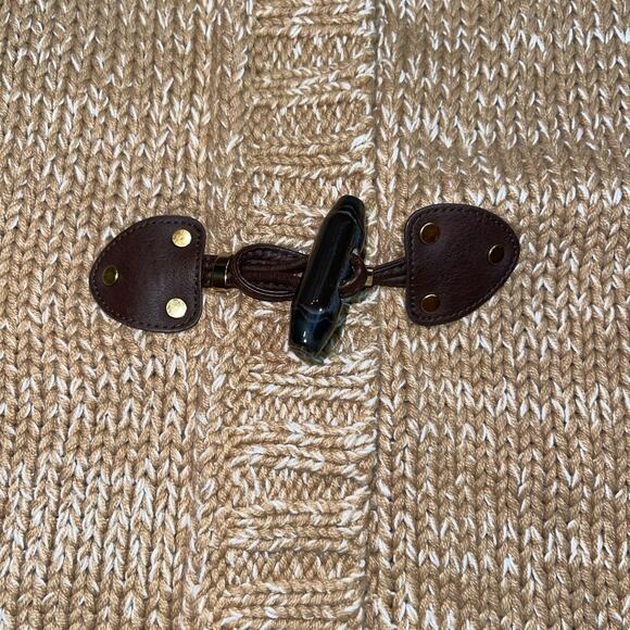 Michael Kors Cape Sweater Toggle Button Full Zip - Picture 7 of 10